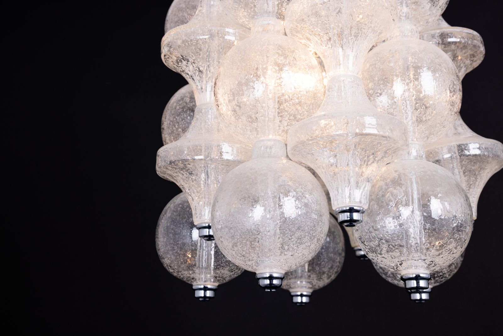 photo buy Petite Tulipan Glass Pendant Light By Seguso , Italy , 1960s
