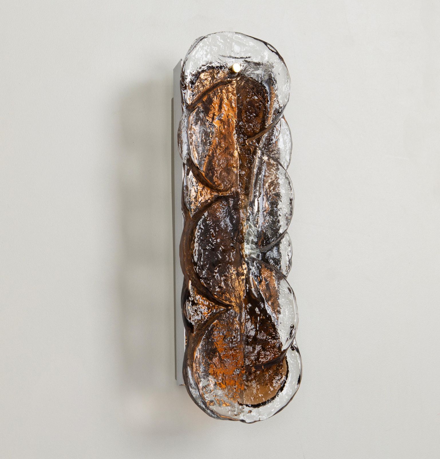 photo furniture 1 Of 2 Large Kalmar Murano Glass Sconces Wall Lights Citrus, Austria, 1960s