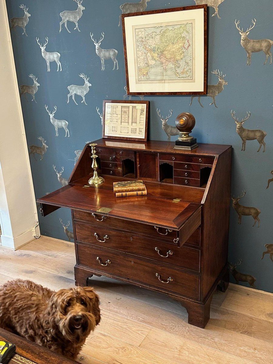 photo vinterior Mahogany Secretary, 18th Century
