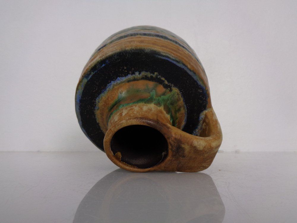 photo vinterior Ceramic G/135 Vase By Fridegart Glatzle For Karlsruher Majolika, Germany, 1970s