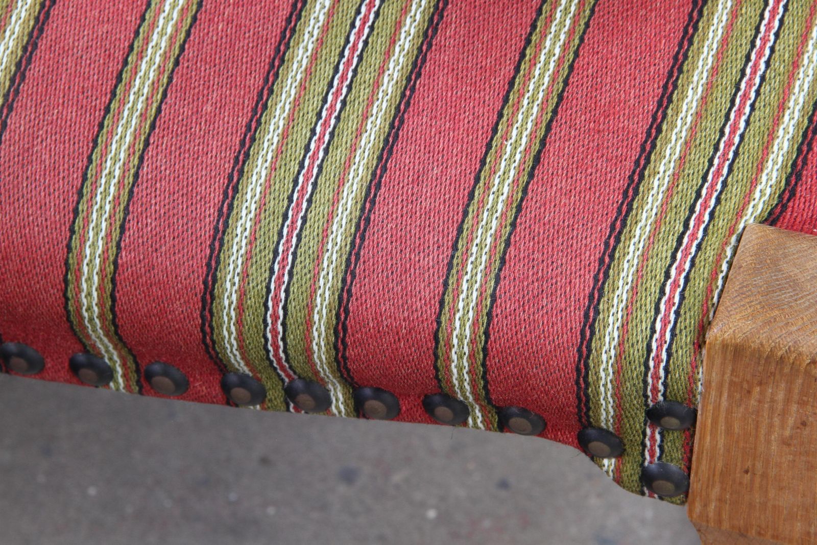 Vintage Danish Brutalist Oak Armchair In The Style Of Henning Kjærnulf, 1960s photo buy