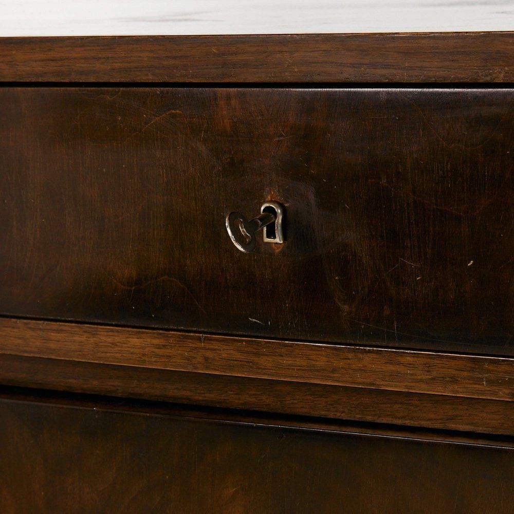 Art Deco Desk And Armchair, 1940s, Set Of 2 photo vinterior