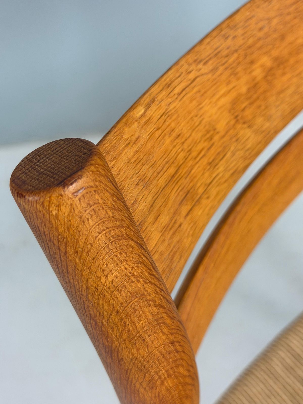photo for sale Børge Mogensen Set Of 8 "Bm 1" Dinning Oak Chairs For C.M Møbler, 1947, Denmark