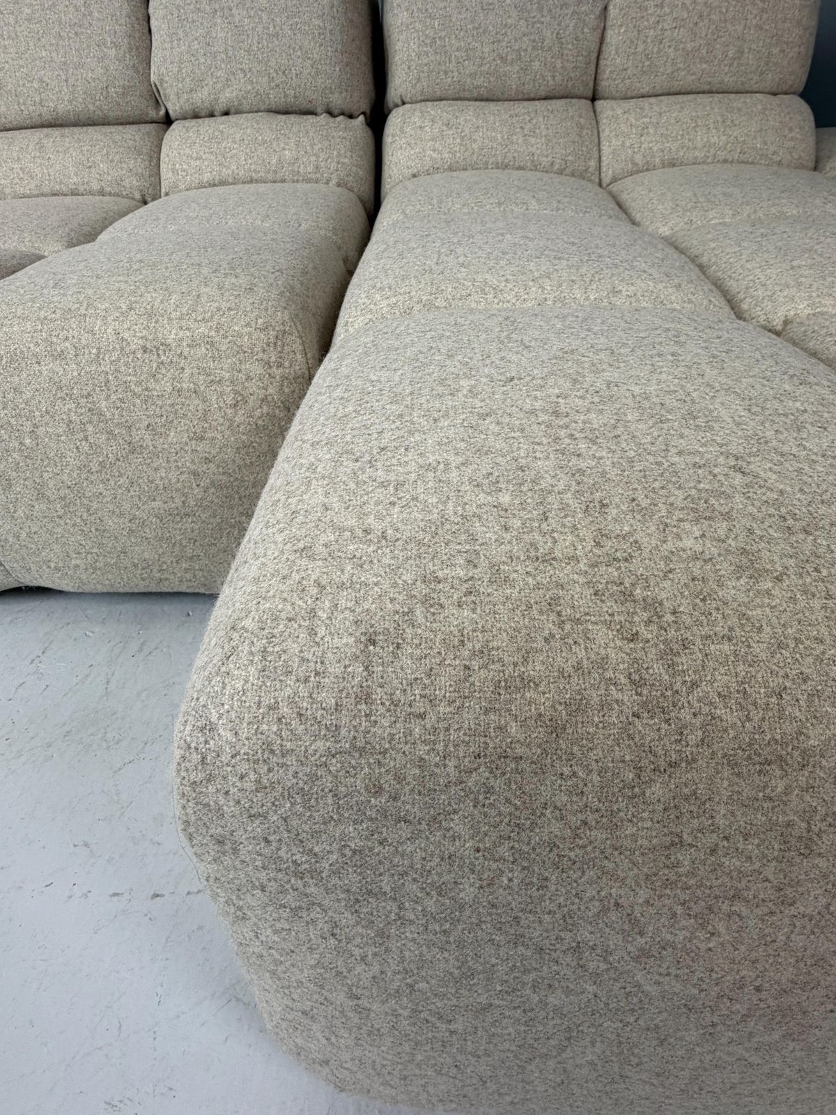 "Tufty Time" Sofa By Patricia Urquiola For B&B Italia, New Wool Upholstery photo vinterior