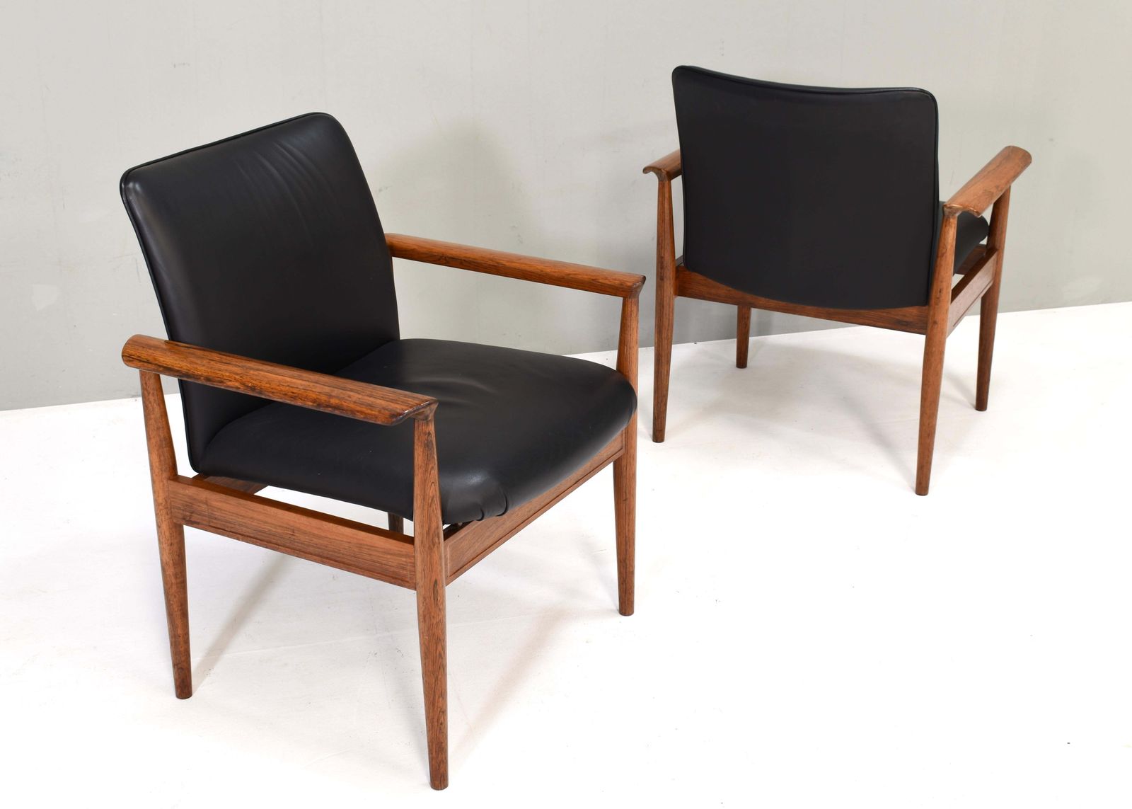 Early Finn Juhl ‘Diplomat’ Chairs Model 209 By France & Son – Denmark, 1955 65 photo Furniture