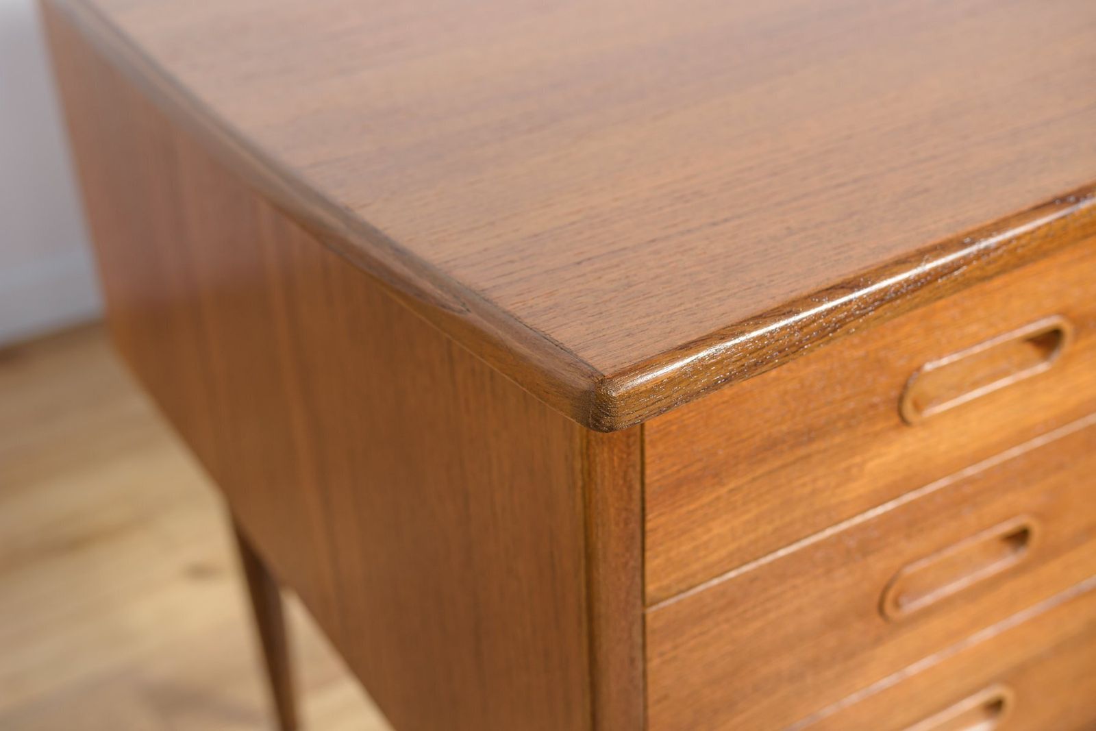 photo furniture Mid Century Modern Teak Desk From Edmund Jorgensen, Denmark, 1960s