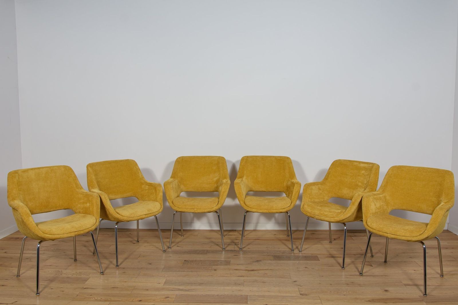 Kilta Armchairs By Olli Mannermaa For Juch Mobelfabrik, Germany, 1970s, Set Of 6 photo for sale