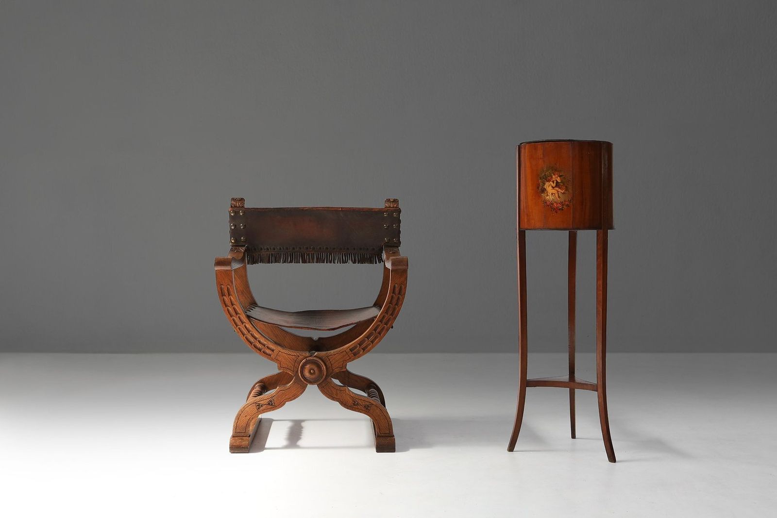 Antique Neo Renaissance Throne Chair, France, 1890s photo Furniture