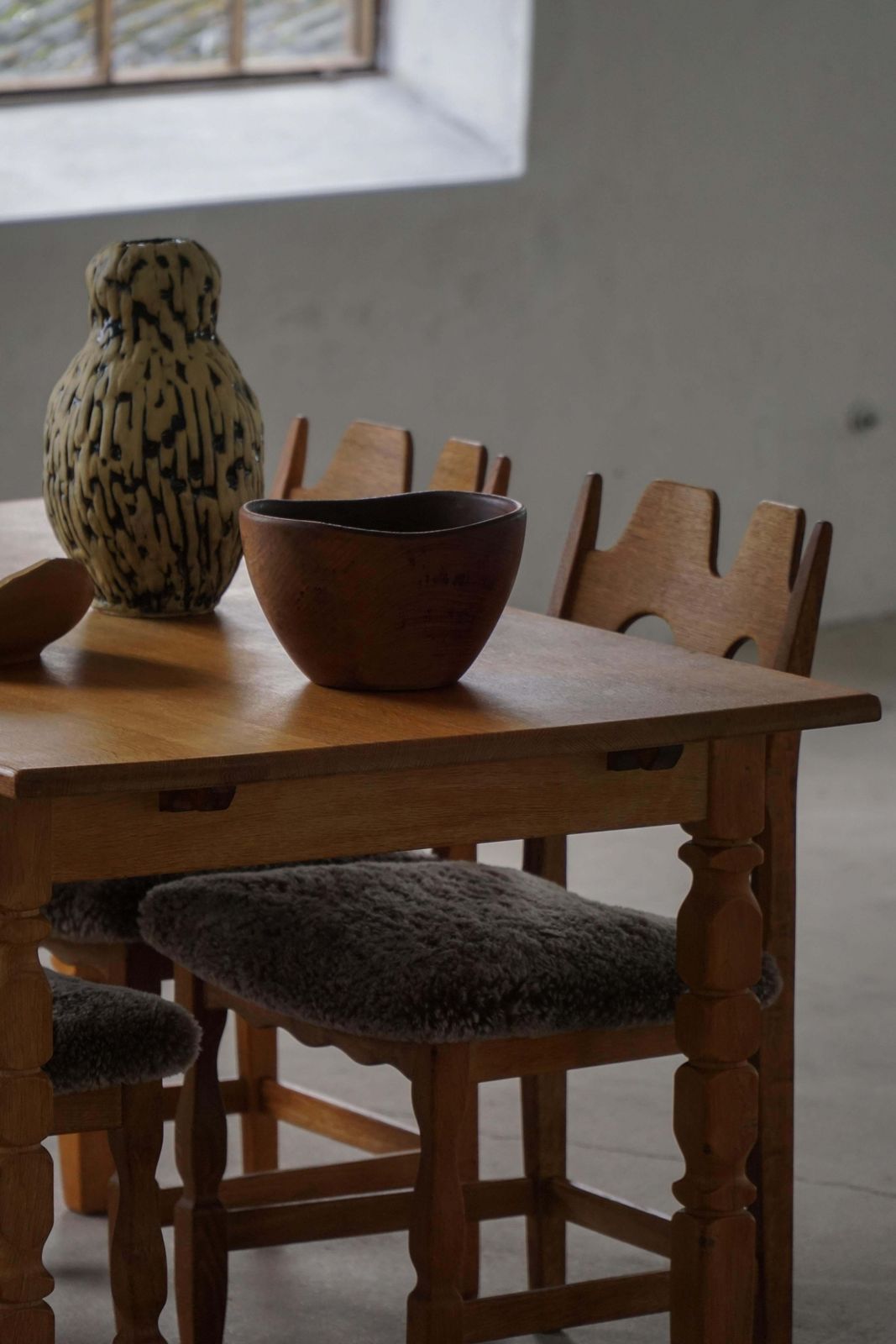 Henning Kjærnulf, Danish Mid Century Modern, Rectangular Oak Dining Table, 1960s photo 1744.0
