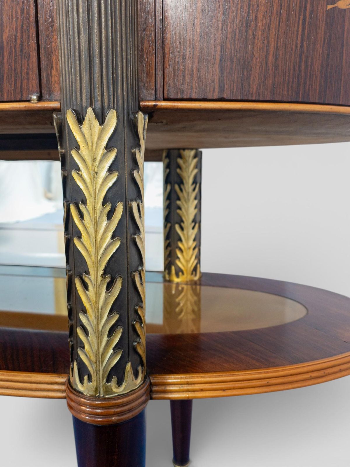 Italian Mid Century Sideboard Or Cabinet Bar Designed By Pierluigi Colli, 1940s photo buy
