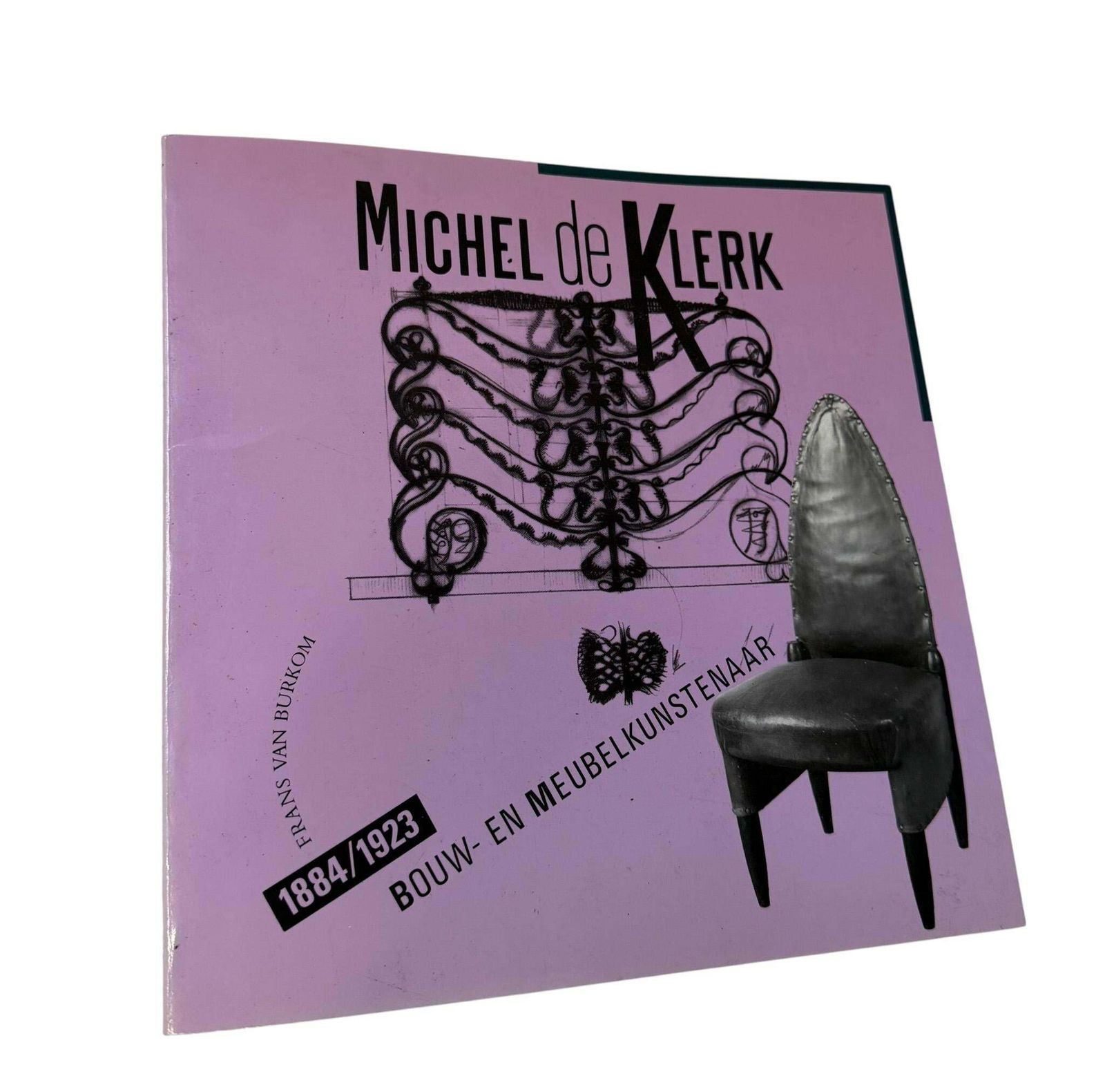 15538.0 Art Deco Amsterdamse School High Back Side Chair By Michel De Klerk, 1916 photo
