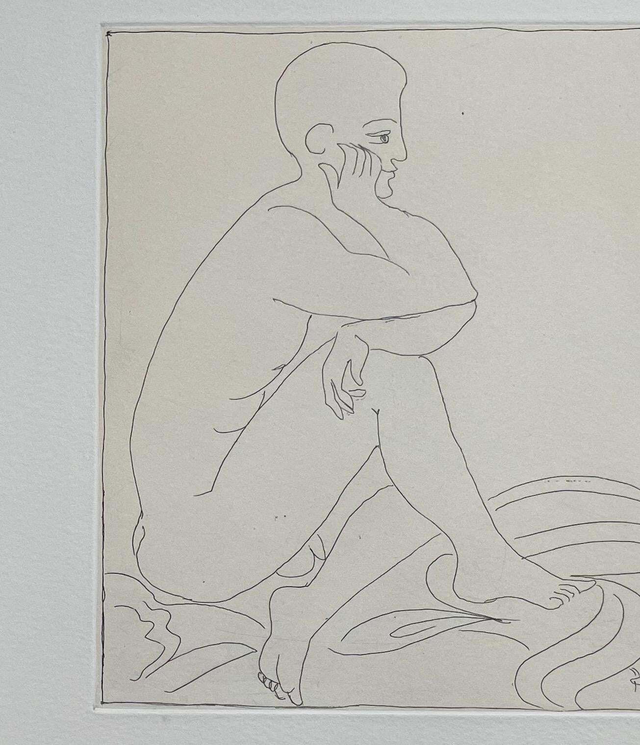 Claude And Francois Xavier Lalannefrancois Xavier Lalanne (1927 2008) Cat, Mouse And Seated Man, 20022005 photo vinterior