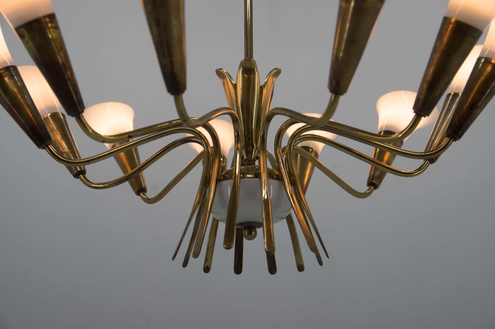 Rare Expo 58 Brussels Chandelier By Kamenicky Senov photo Lighting