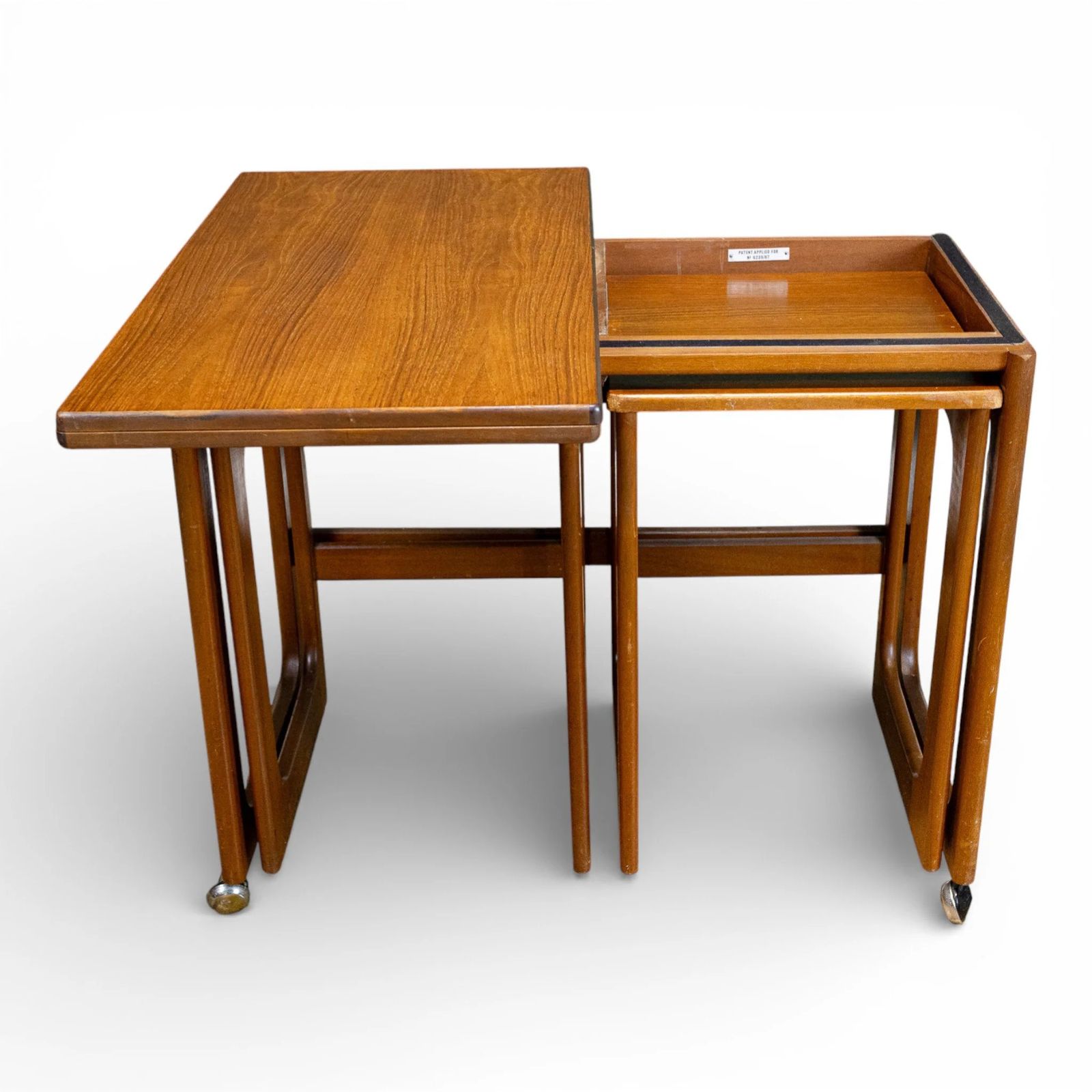 McIntosh Tristor Folding Nest Of Tables photo for sale
