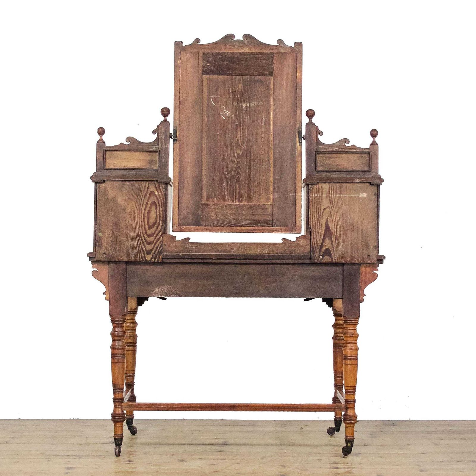 Antique Edwardian Pine Dressing Table | Dressing Room Furniture | Antique Storage | Dresser Tables (M 6686) photo 670.0