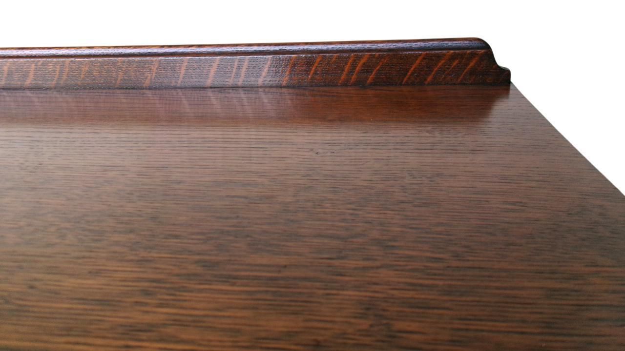 1250.0 Rare Whytock & Reid Console Table, Antique Scottish Luxury Furniture, Ash Wood Desk photo