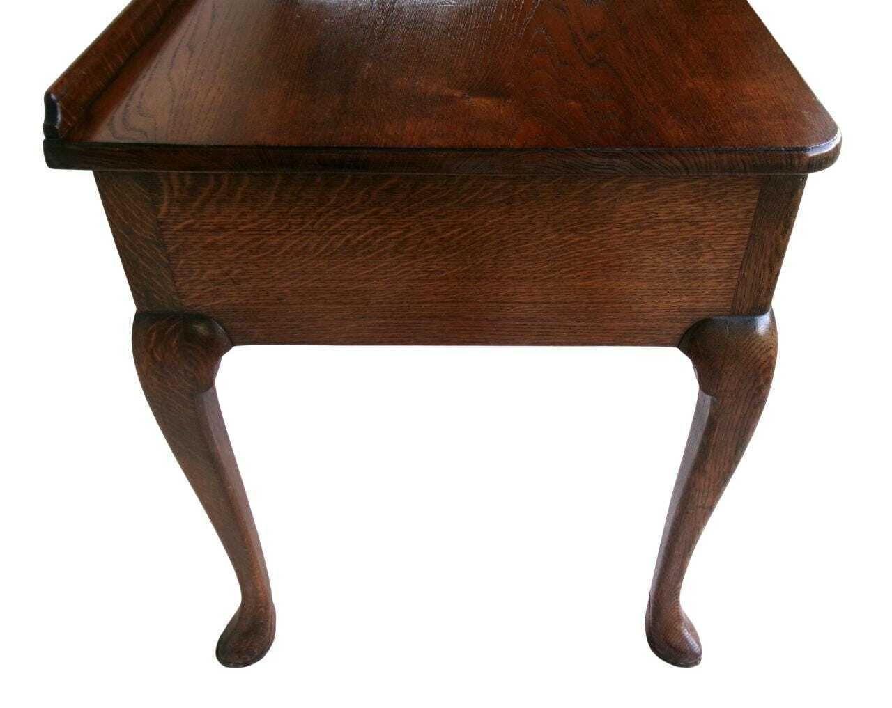 photo vinterior Rare Whytock & Reid Console Table, Antique Scottish Luxury Furniture, Ash Wood Desk