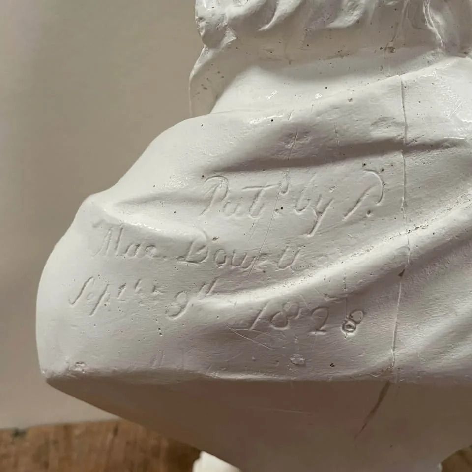 Plaster Portrait Bust Of Gentleman photo 85.0