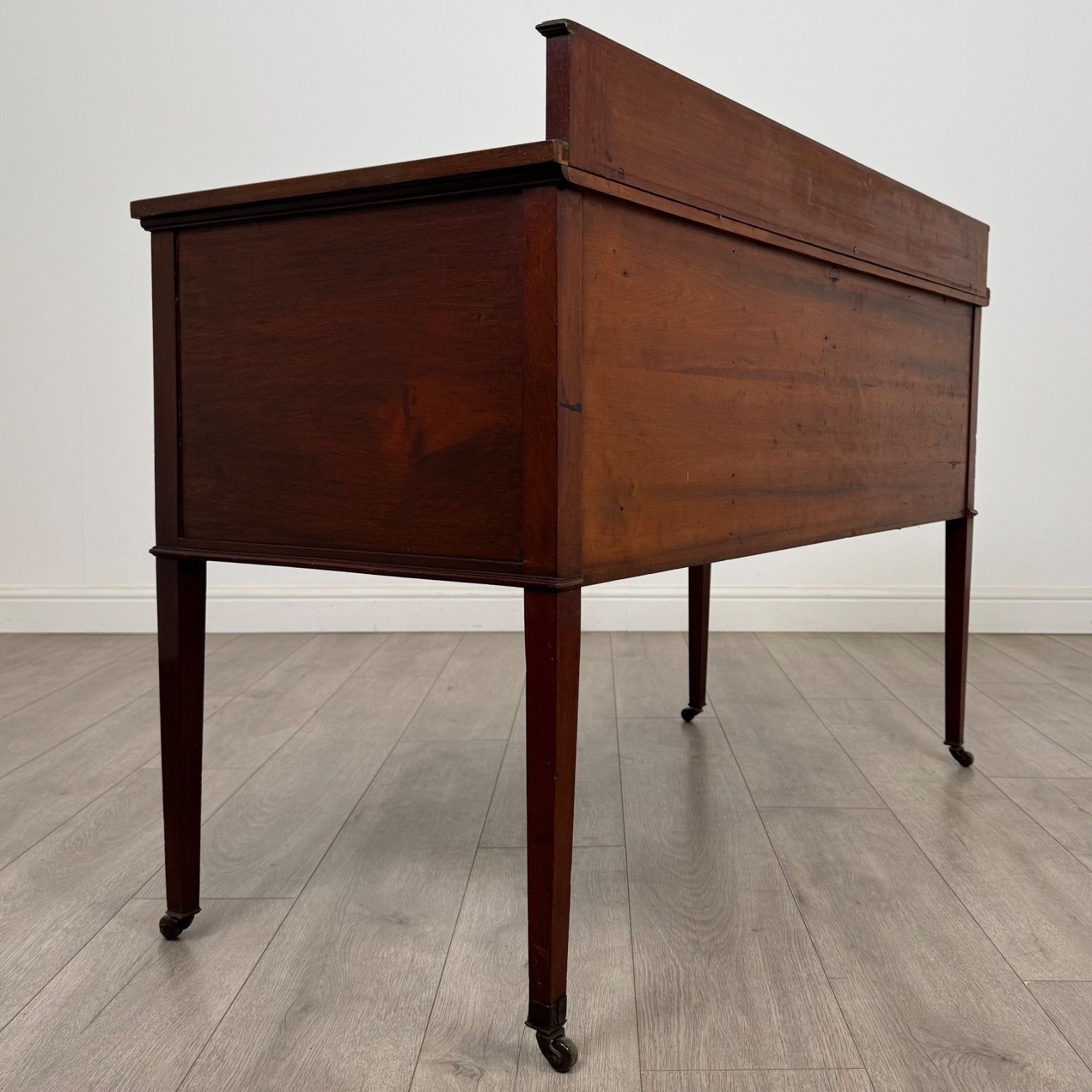 Antique 20th Century Edwardian Writing Table In Mahogany ( Af 5227 ) photo 495.0