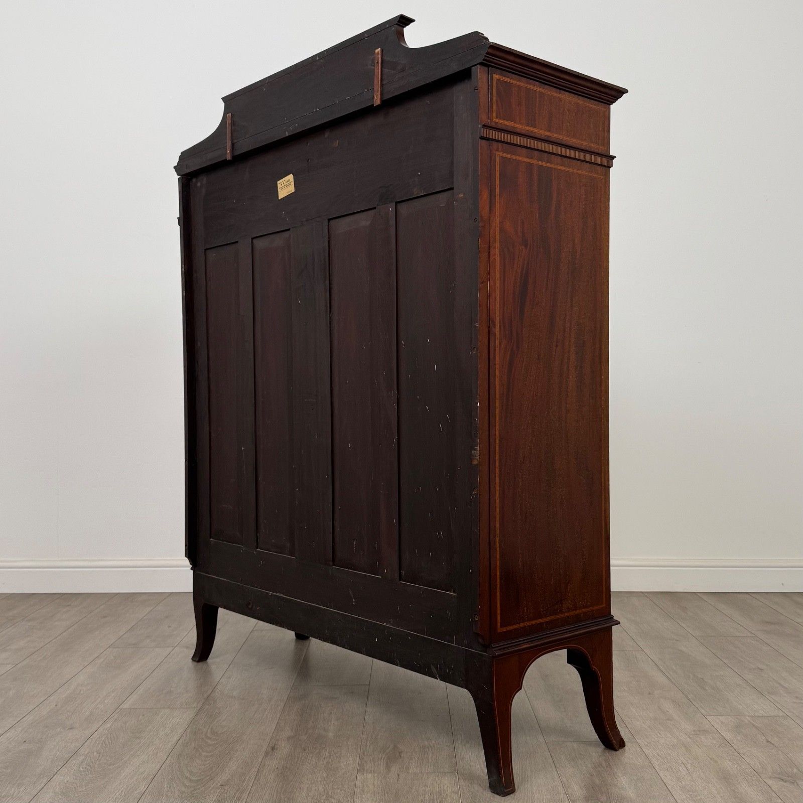 Antique 19th Century Fine Quality Display Cabinet In Mahogany ( Af 5267 ) photo buy