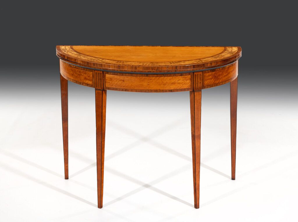 George III Satinwood Table, 1700s photo furniture