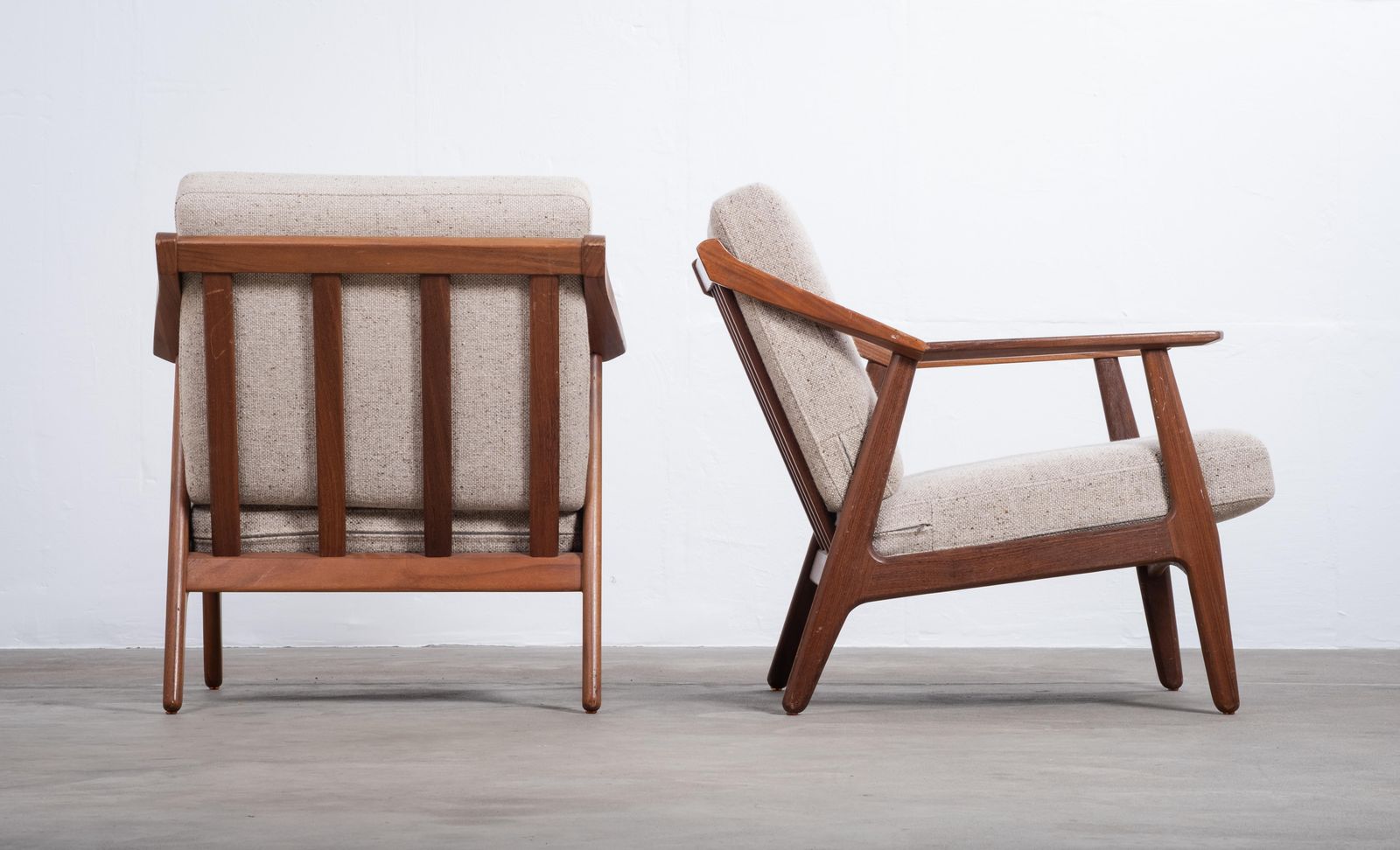 Teak Lounge Chairs By H. Brockmann Petersen For Randers Møbelfabrik, 1960s photo Furniture