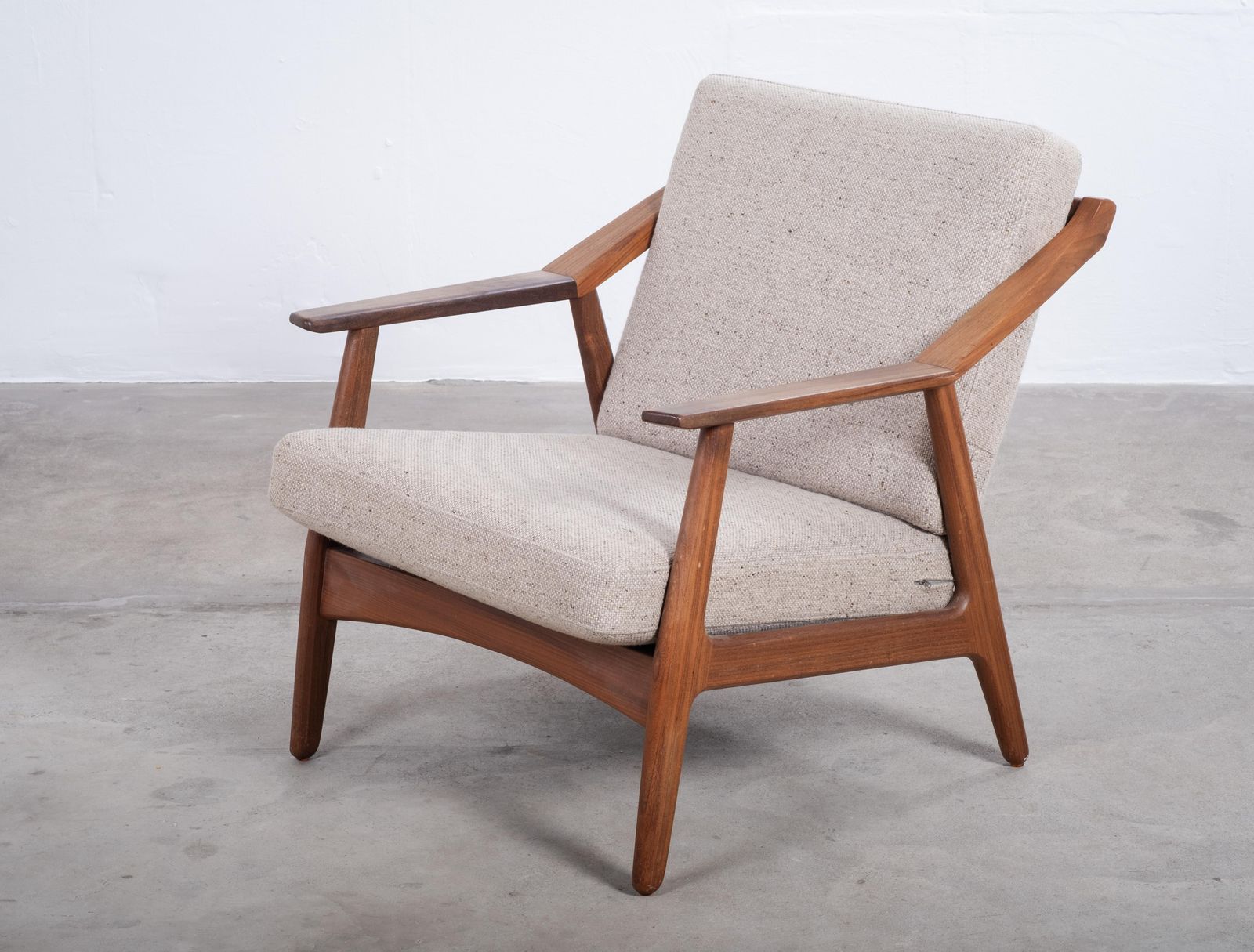 photo for sale Teak Lounge Chairs By H. Brockmann Petersen For Randers Møbelfabrik, 1960s