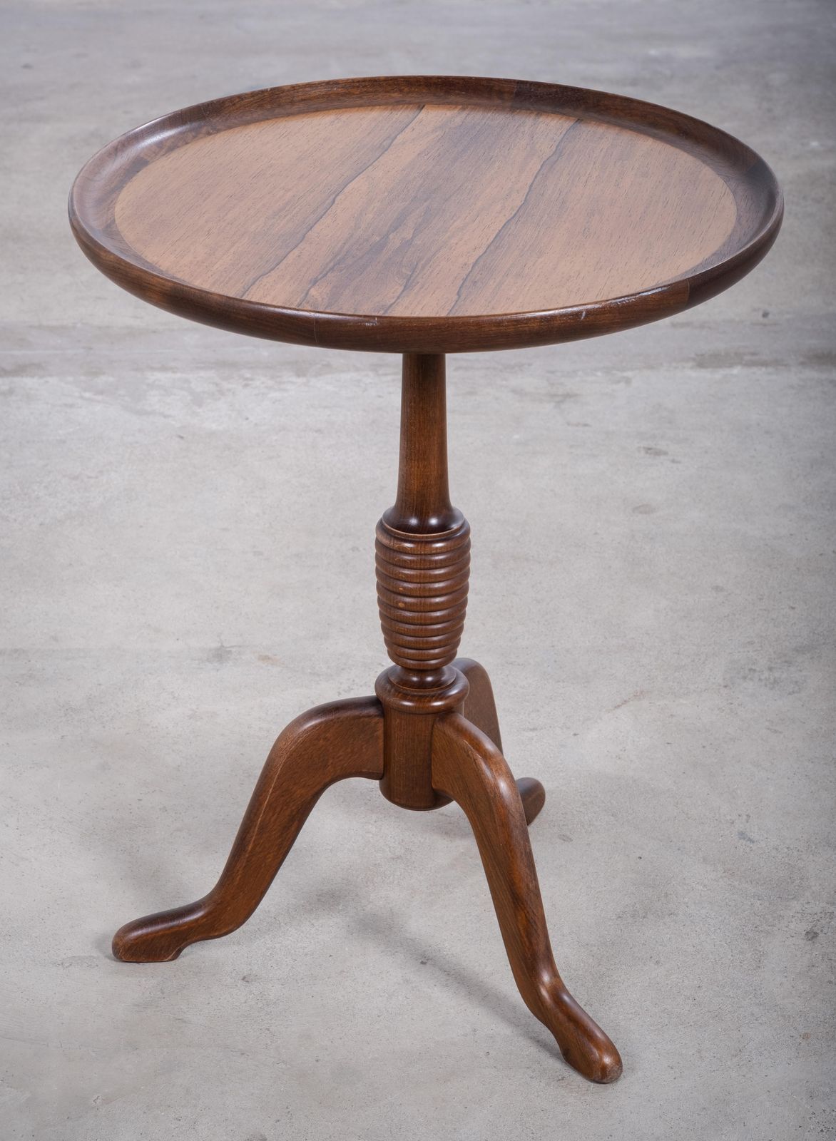 Pair Of Anton Kildeberg Mid Century Rosewood Side Tables, 1960s photo vinterior
