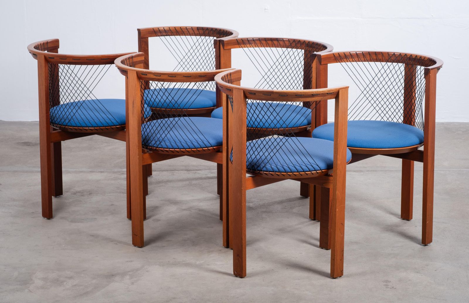 "String" Eetkamerstoelen Van Niels Jørgen Haugesen Voor Tranekær, Denemarken, Jaren 1980 photo vinterior