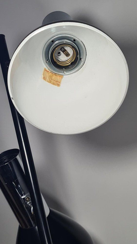 3 Arm Floor Lamp From Veb Leuchtenbau Neustadt, Gdr, 1970s photo vinterior