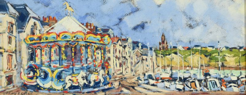 Ride In Dieppe, 1940s, Paper, Vintage