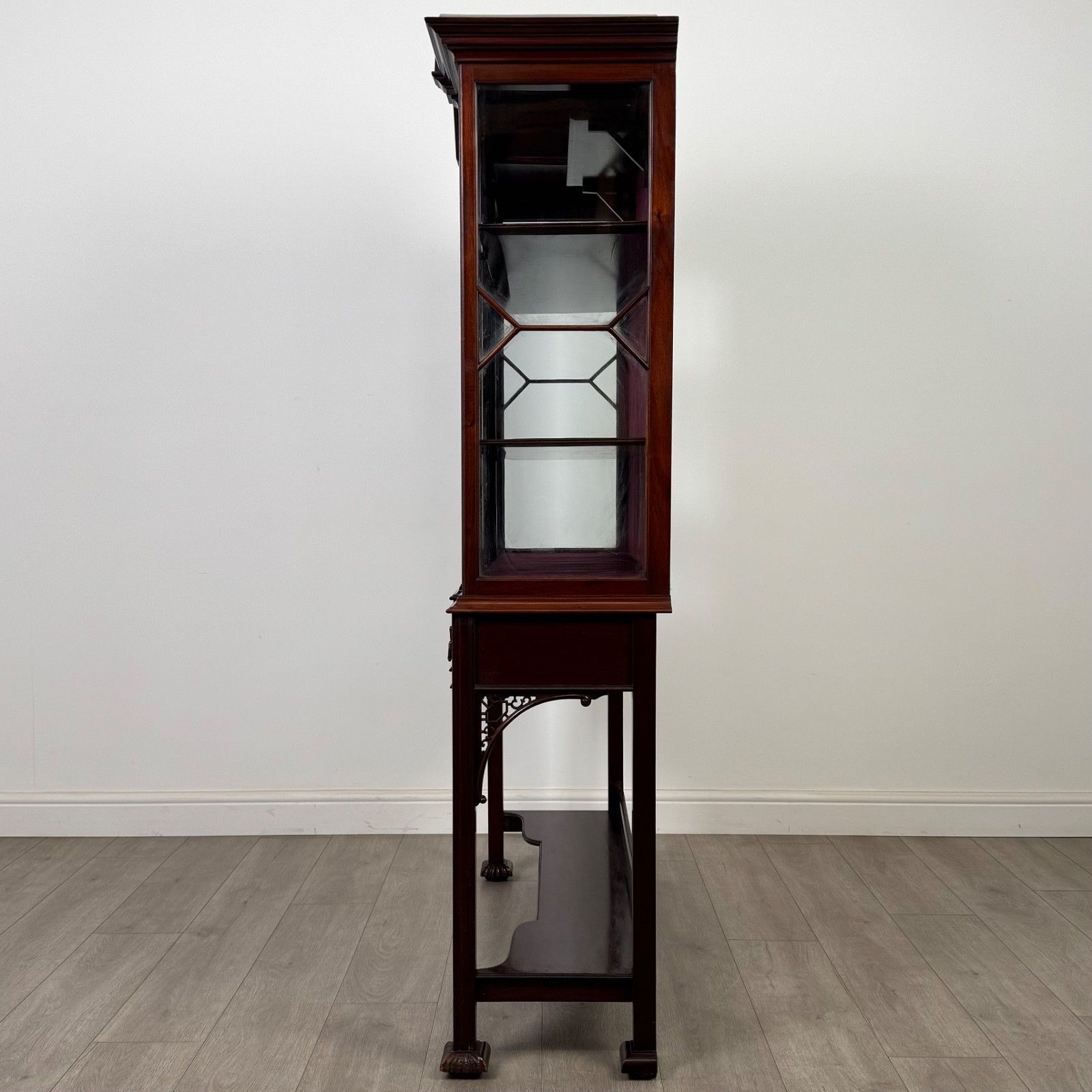 Antique 20th Century Chippendale Style Cabinet In Mahogany ( Af 5305 ) photo Furniture