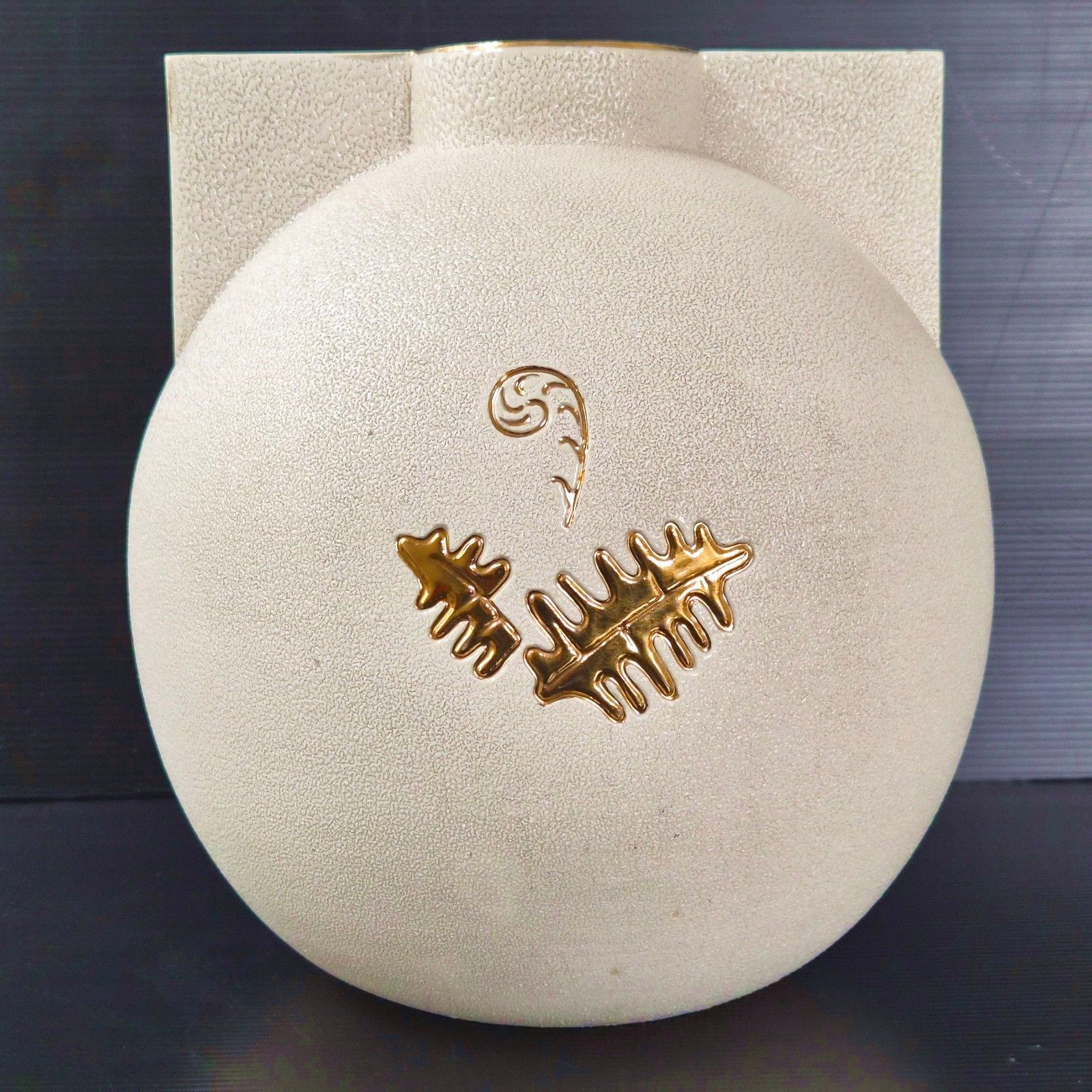 Vase Vintage Art Deco A La Biche 1930 Ceramique Manufacture De Sevres 30s Retro photo furniture