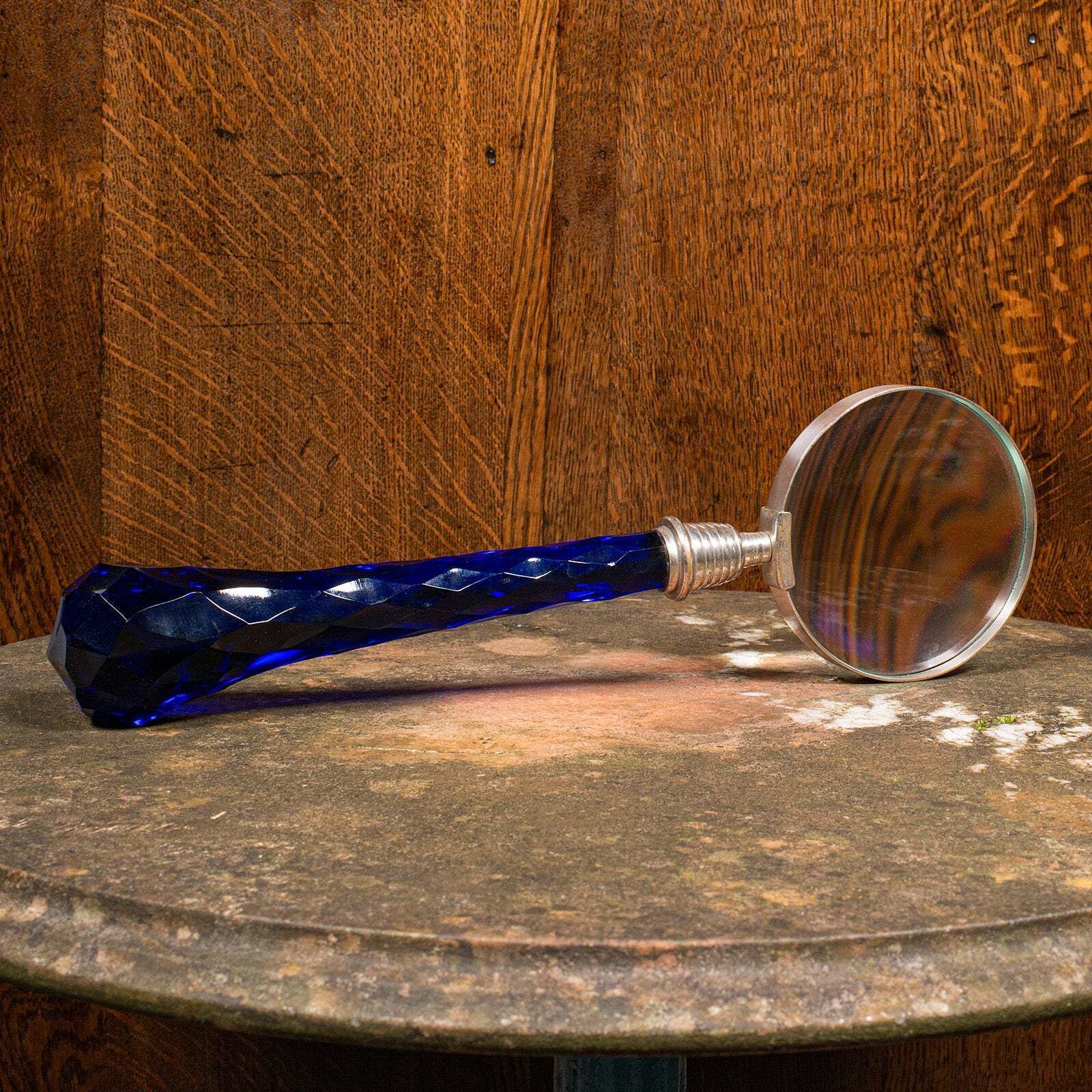 Antique Scholar's Magnifying Glass, French, Sewing, Library Magnifier, Edwardian