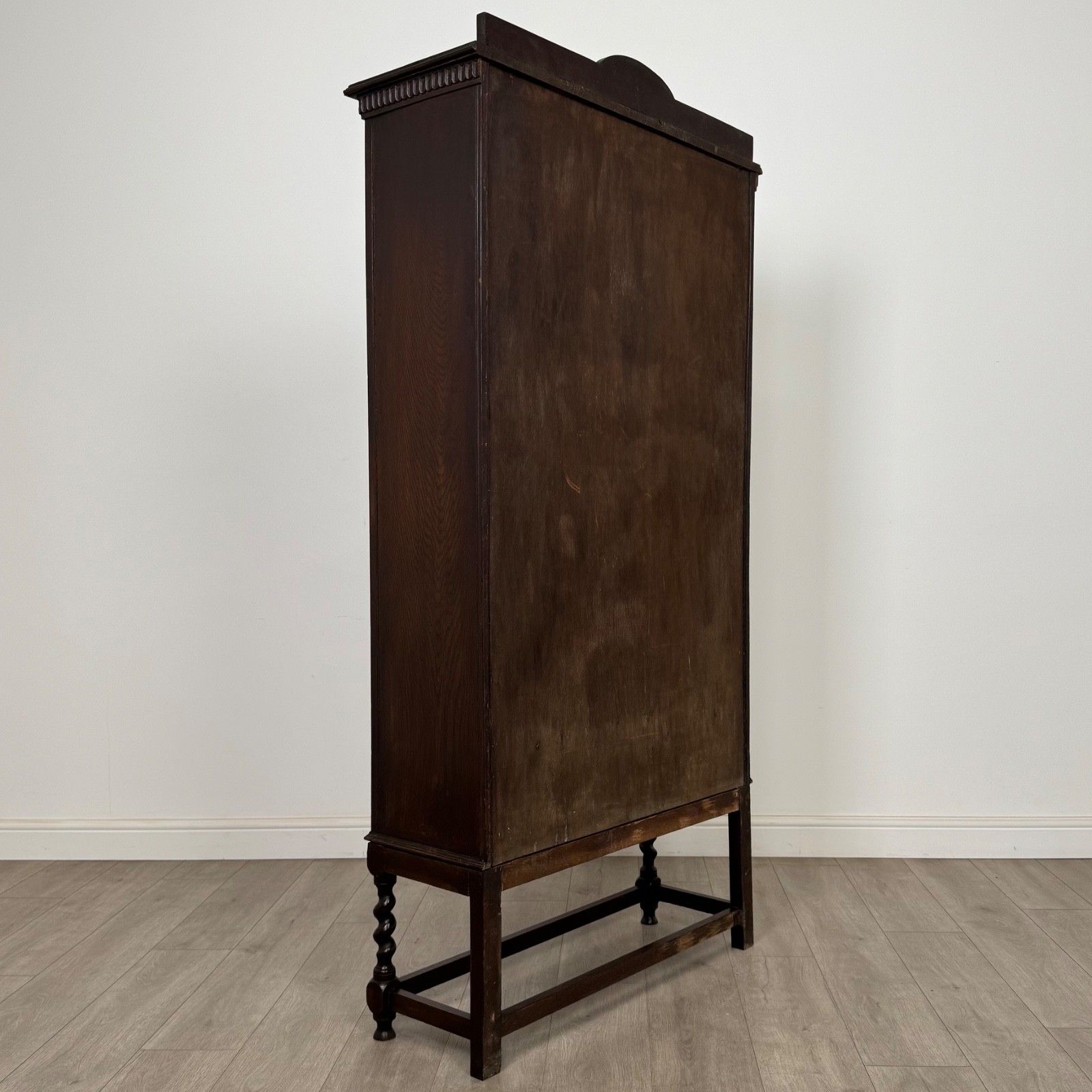 Antique 20th Century Edwardian Display Cabinet In Oak ( Af 5317 ) photo vinterior