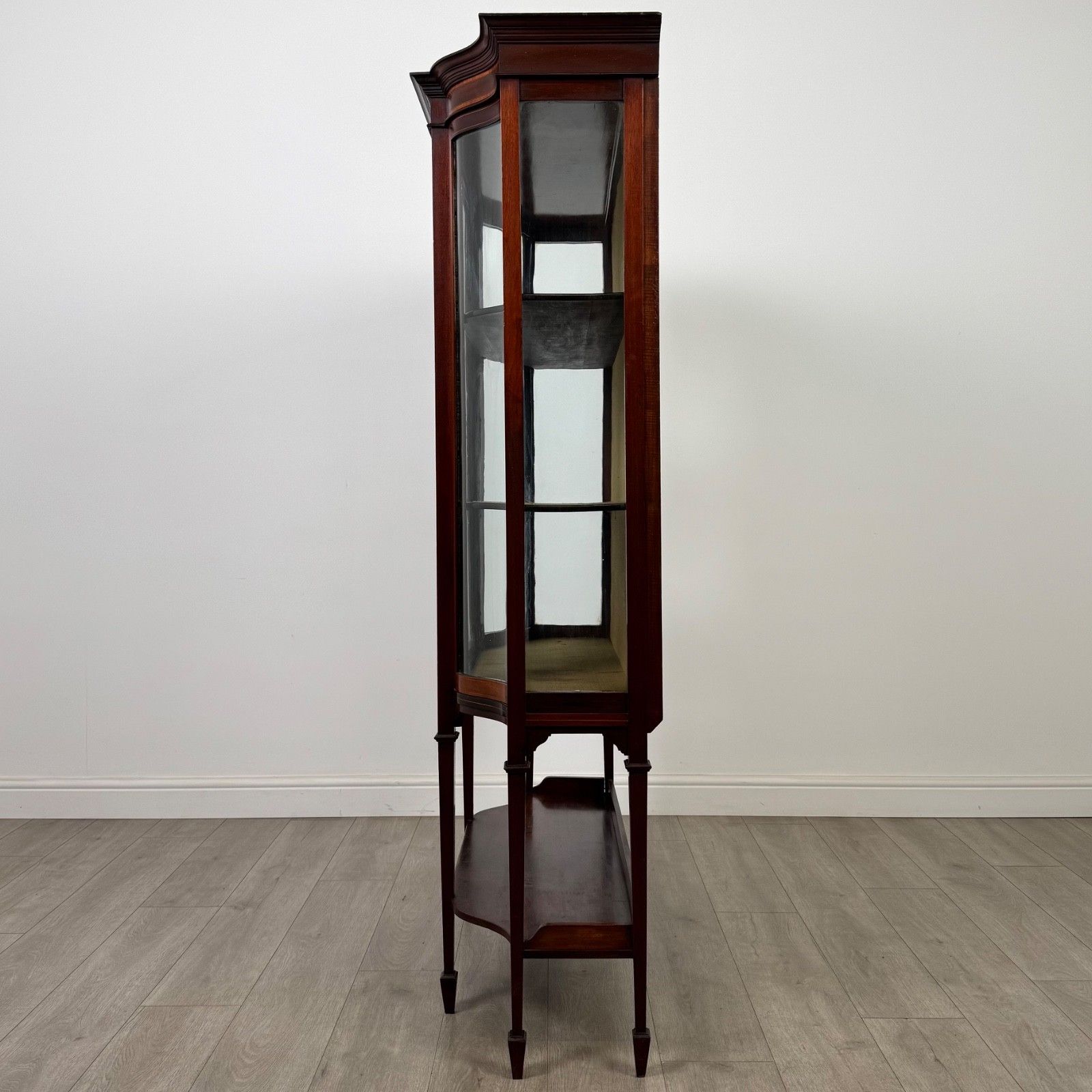 Antique 20th Century Edwardian Display Cabinet In Mahogany ( Af 5273 ) photo Furniture