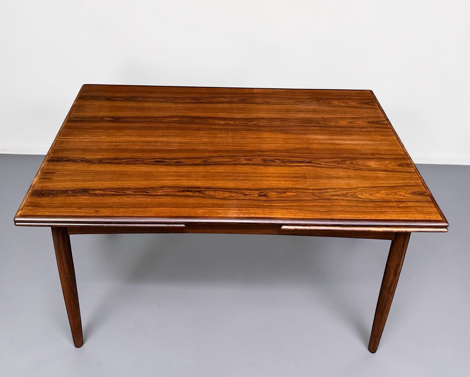 Danish Knud Nielson Rosewood Extending Dining Table Draw Leaf Superior Quality photo Furniture