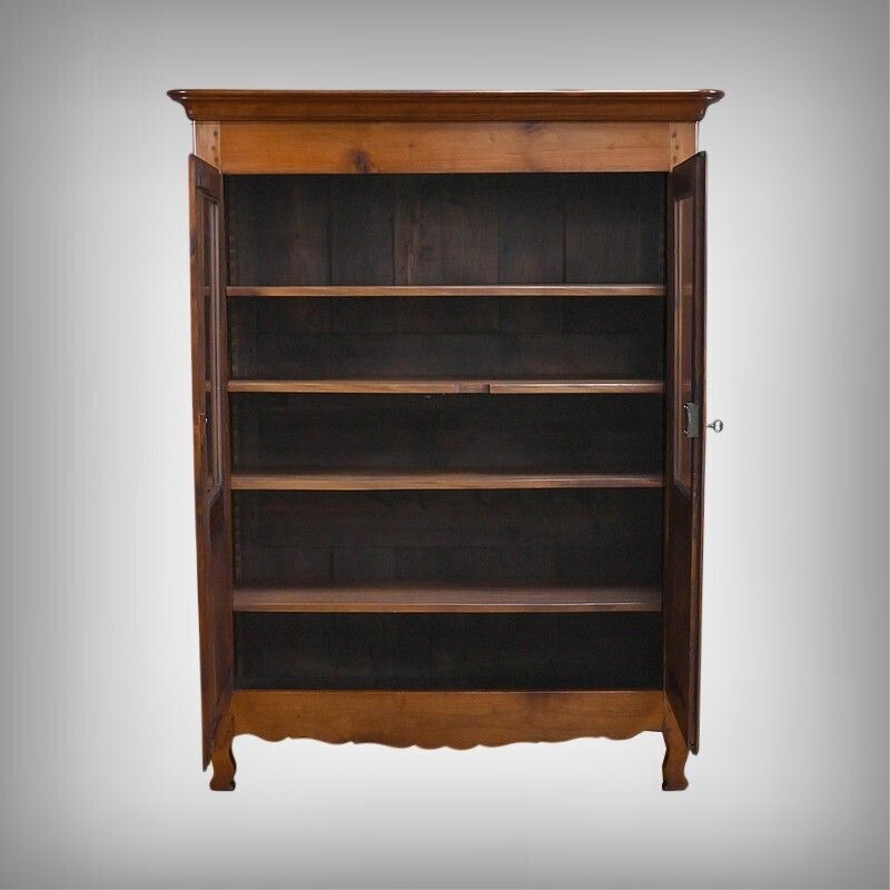 Loire Valley Library In Cherry Wood – Part 2, 19th Century photo furniture
