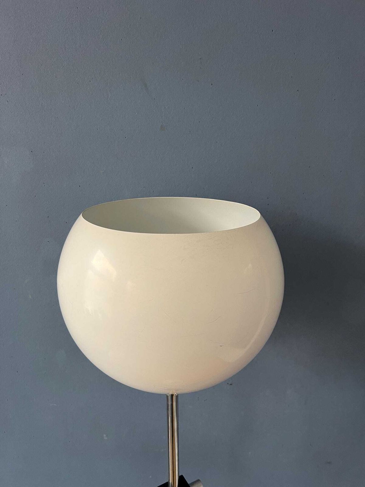 photo furniture White Mid Century Space Age Eyeball Floor Lamp
