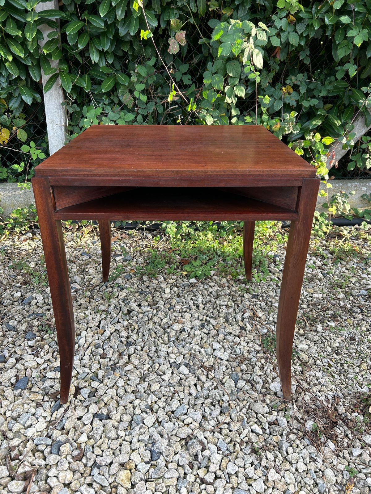Art Deco Game Table By Gauthier Poinsignon, Rosewood, France, 1930 photo Furniture