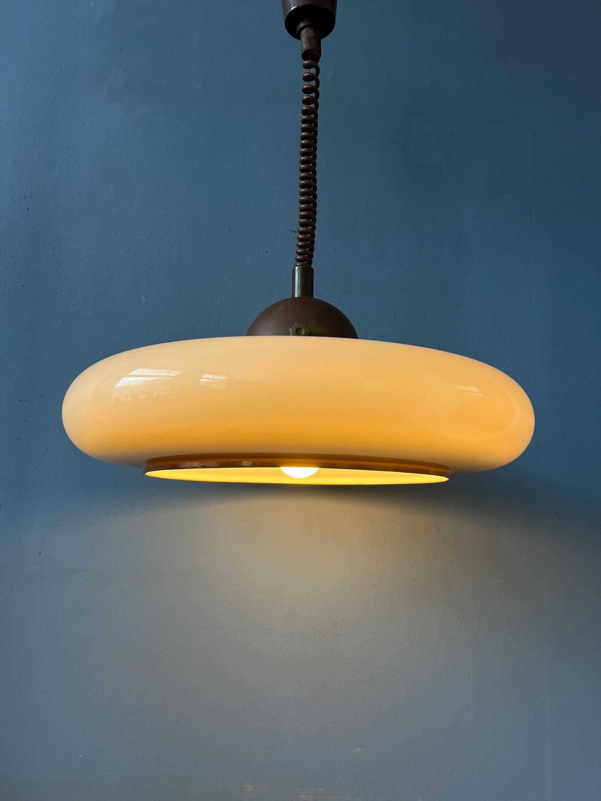 Herda Space Age Plexiglass Ufo Pendant Lamp photo 385.0