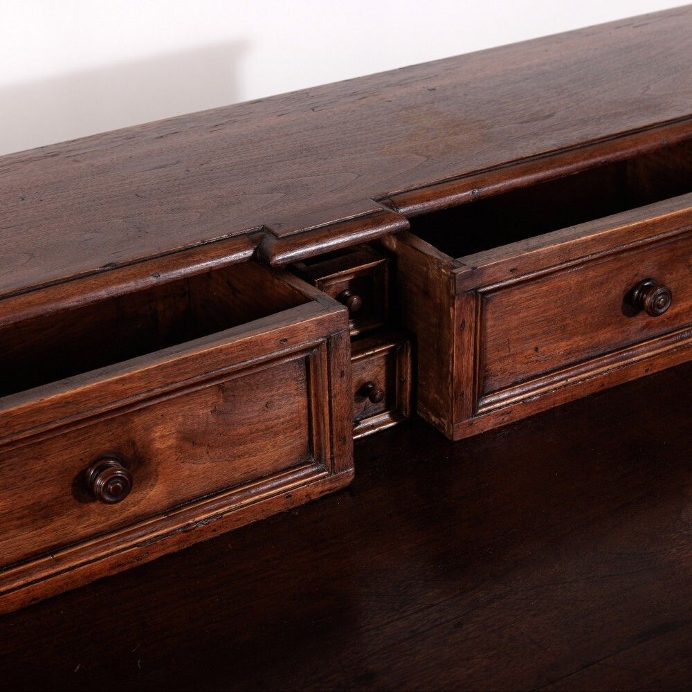 Italian San Filippo Walnut Desk photo vinterior