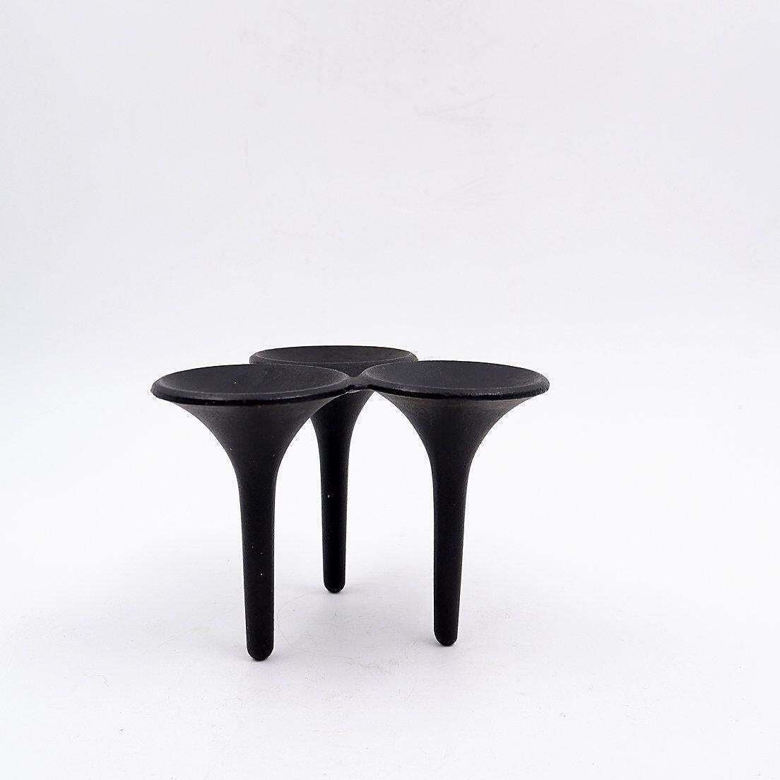 Danish Candlestick "Hornblower" By Christel & Christer Holmgren, 1960s photo 199.0