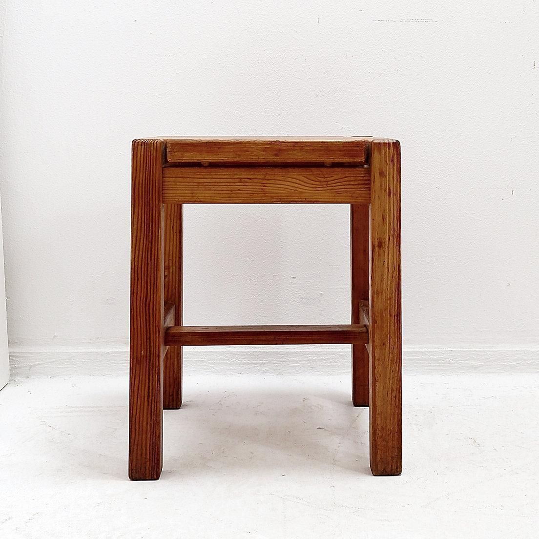 Mid Century “Hongisto” Stool Attr. To Ilmari Tapiovaara For Laukaan Puu photo furniture