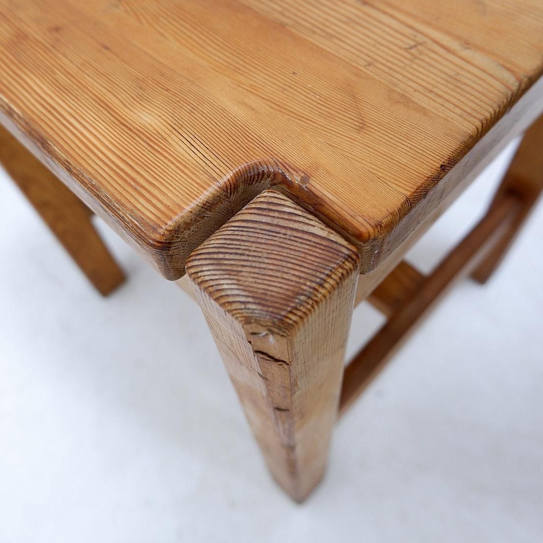 Mid Century “Hongisto” Stool Attr. To Ilmari Tapiovaara For Laukaan Puu photo 346.0