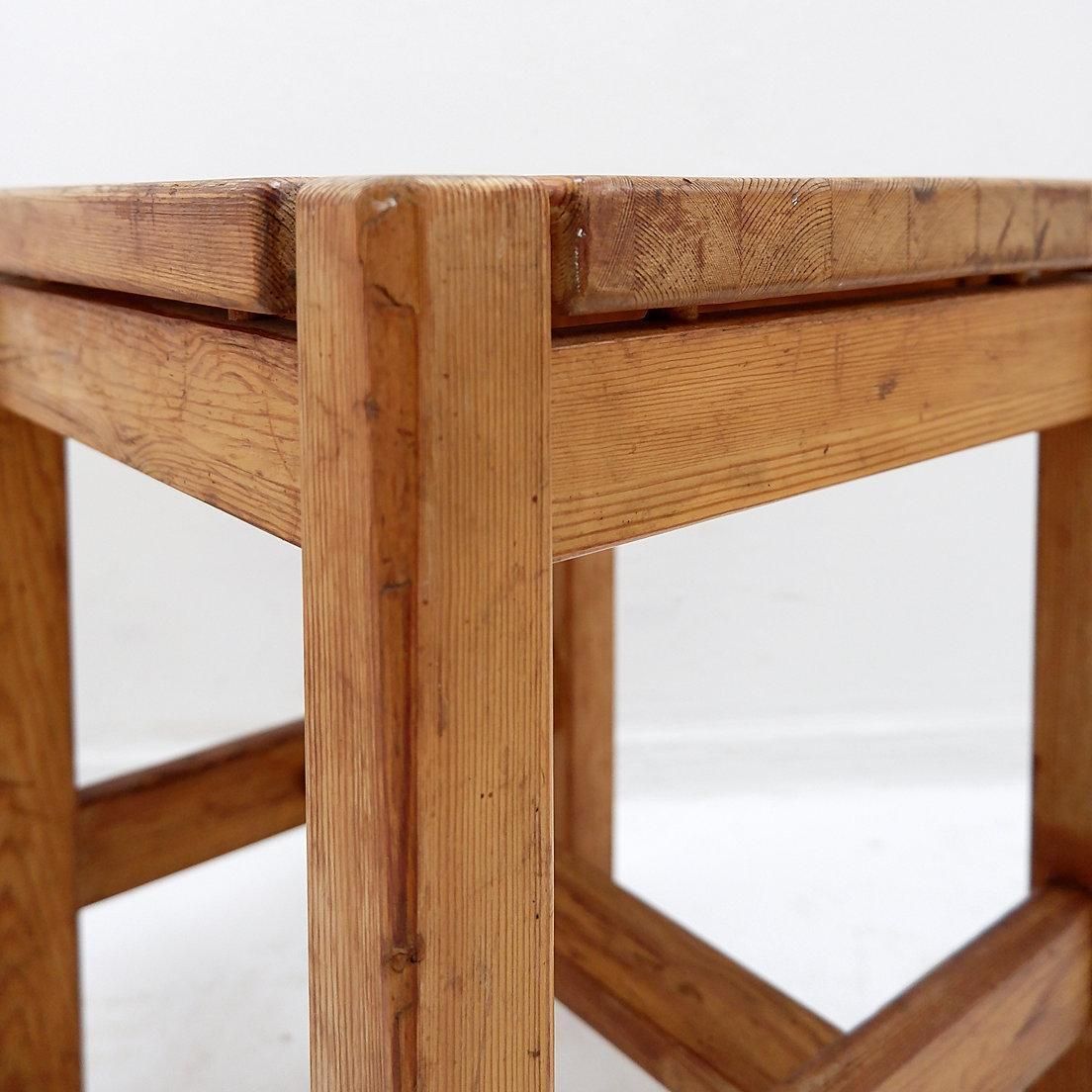 Furniture Mid Century “Hongisto” Stool Attr. To Ilmari Tapiovaara For Laukaan Puu photo