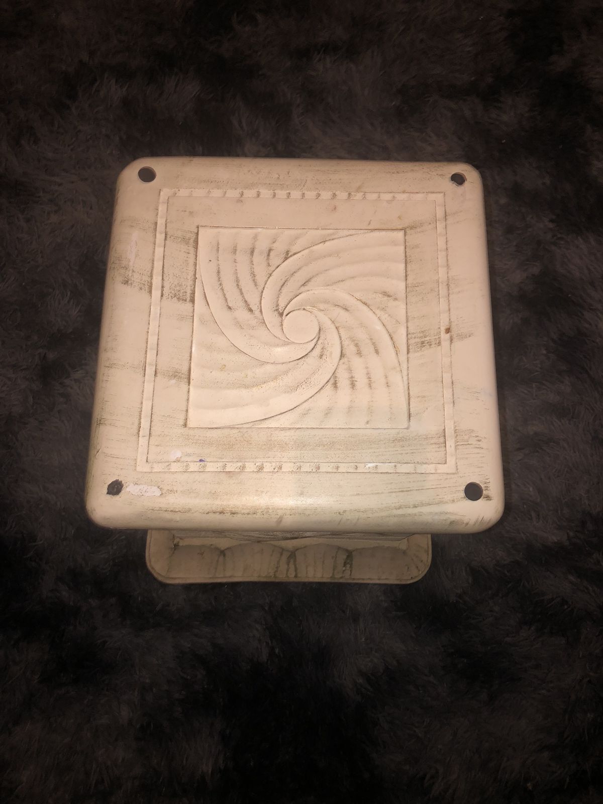 Vintage Dolphin Pedestal Coffee Table – 80s/90s Coastal Chic photo Furniture