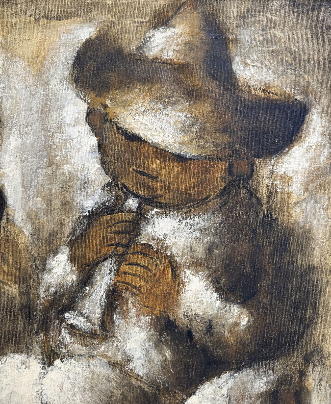 Jesús Ortíz Tajonar (1919 1990)   Original Oil On Canvas   Mexican Modernism photo for sale