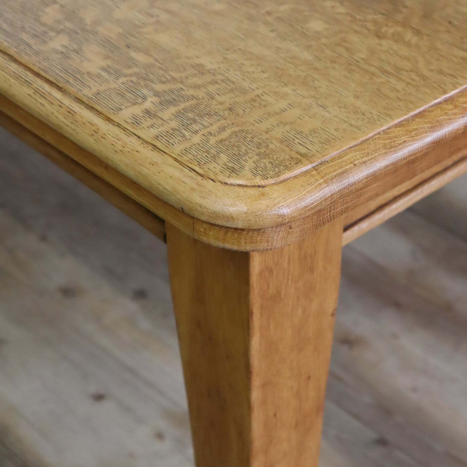 Antique Solid Oak Dining Table photo 775.0