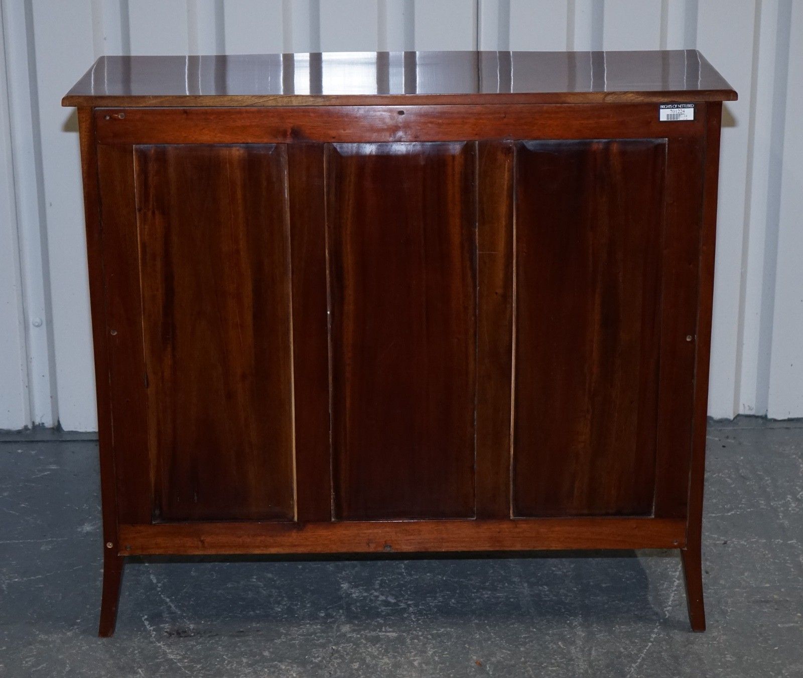 photo vinterior Georgian Revival Style Serpentine Chest Of Drawers Made By Brights Of Nettlebed